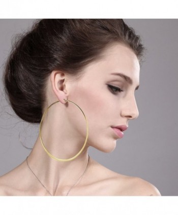 Stainless Yellow Bottom Earrings Diameter in Women's Hoop Earrings