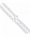 Sterling Silver Rolo Chain 3.7mm Solid 925 Italian Cable Link New Necklace - CC11EYZPZY5