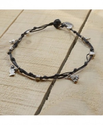 Anklet bracelet Silver Luck Charms in Women's Anklets