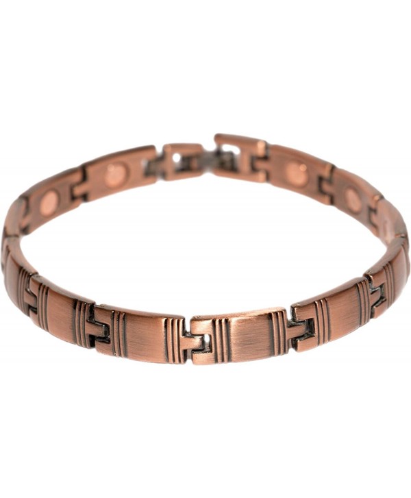 Copper Plated Mystery - Magnetic Therapy Bracelet - CG1194X0IBH