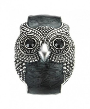 Vintage 50mm Width Wide Owl Woman Cuff Bracelets [Jewelry] - CE11ENTR71B