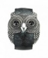 Vintage 50mm Width Wide Owl Woman Cuff Bracelets [Jewelry] - CE11ENTR71B