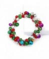 Multi Colored Christmas Stretch Bracelet Holiday in Women's Stretch Bracelets