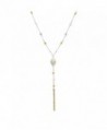 Silpada 'Fall in Line' Sterling Silver and Brass Multi-Stone Necklace- 24+2" - CN12N3A34IB