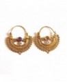 Earrings Fashion Jewelry Tribal Amethyst in Women's Hoop Earrings