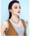 Handmade Cultured Pearl Leather Necklace in Women's Choker Necklaces