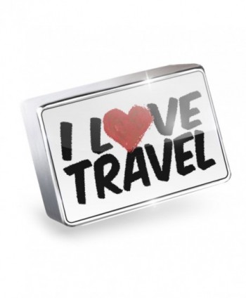 Floating Charm I Love Travel Fits Glass Lockets- Neonblond - I Love Travel - CX11HL6I89D