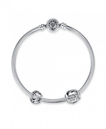 Glamulet Sterling Openwork Pendant Bracelet in Women's Charms & Charm Bracelets