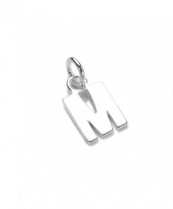 925 Real Sterling Silver Alphabet Letter Charm | Name Initial Charms | ABCs - CR11MCYHEIP