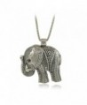 Bowisheet Elephant Pendant Necklace Evi Eye Animal Chain Necklace For Womne Jewelry - Retro Elephant 2 - CI185N5Z6II