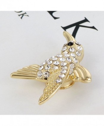 RUXIANG Crystal Hummingbird Magnetic Glasses in Women's Brooches & Pins