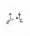 Sterling Silver Climber Crawler Earrings in Women's Stud Earrings