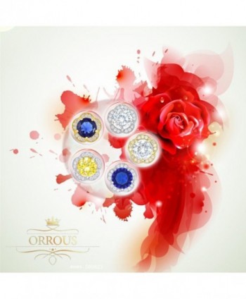 ORROUS CO Legacy Collection Zirconia in Women's Stud Earrings