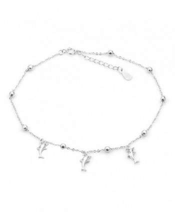 CharmSStory 925 Sterling Silver keys Ankle Anklet Bracelet For Women - CE183N5RL6N