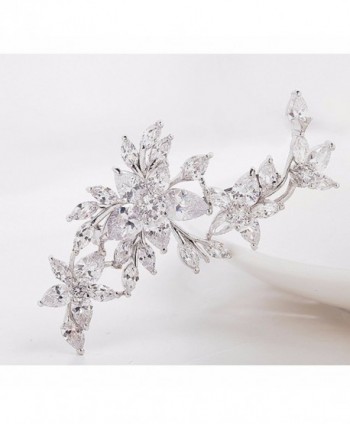GULICX Silver Diamante Blossom Classic