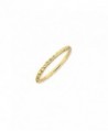1.5mm Stackable 14K Yellow Gold Plated Silver Band - CI118F47YPJ