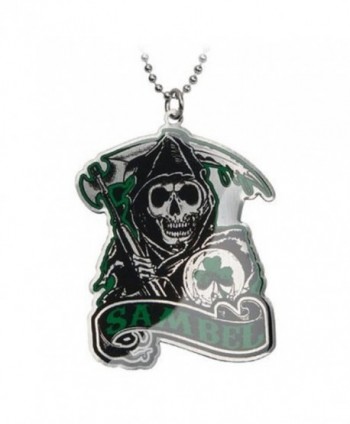 Sons of Anarchy Green SAMBEL Pendant Necklace with Chain - C311FN47HXX