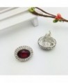 SELOVO Austrian Crystal Earrings Pierced in Women's Stud Earrings