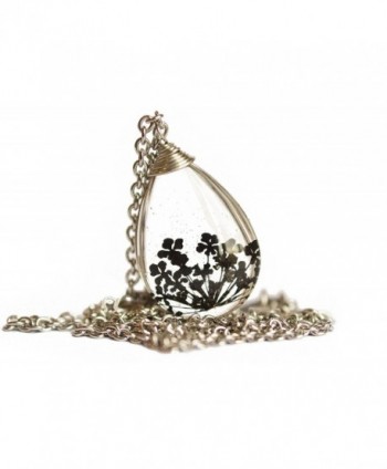 Necklace Pendant Flowers Handmade Fashion - C9184S59773