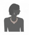 EXCEED Jewelry Statement Necklace Earrings