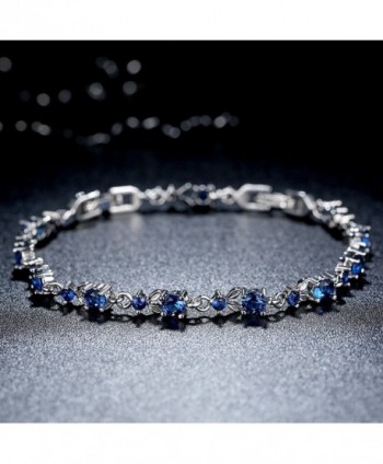 Bamoer Slender Bracelet Sparkling Zirconia in Women's Tennis Bracelets