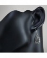 Sterling Inspired Filigree Teardrop Earrings in Women's Drop & Dangle Earrings