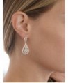 Mariell Clip Rose Gold Earrings in Women's Clip-Ons Earrings