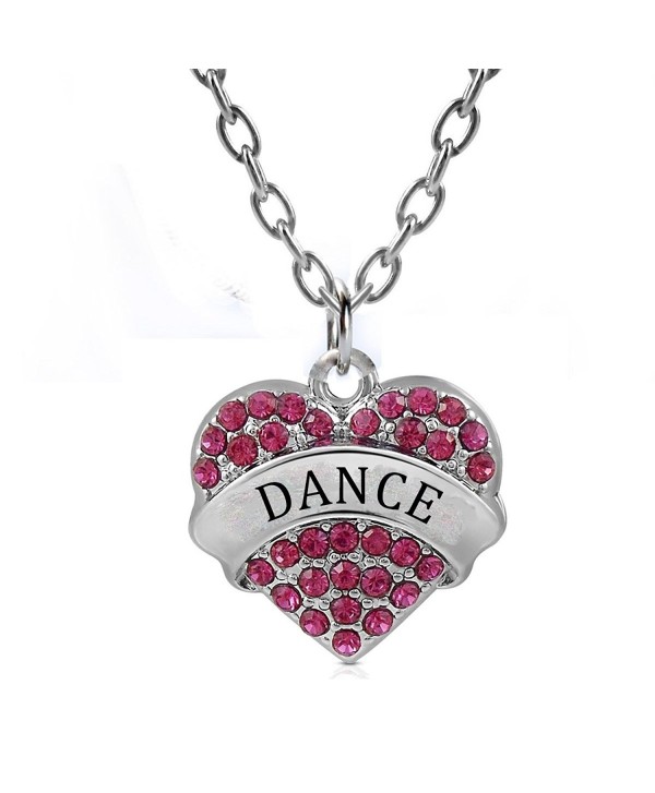 Godyce Heart Necklace Nurse Teacher Blessed Believe Dance Lawyer Volleyball - With Gift Box - CK12DB0TTK9