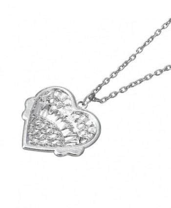 Dance Gifts Heart Pendant Necklace in Women's Pendants
