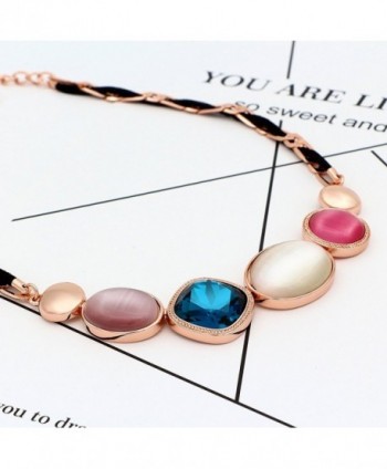 Kemstone Colorful Zirconia Necklace Jewelry