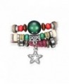 Bling Jewelry Leather Bracelet Simulated in Women's Cuff Bracelets