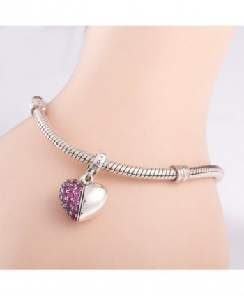 Crystal Sterling European Bracelet Anniversary in Women's Charms & Charm Bracelets