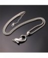 U7 Stainless Dolphin Pendant Necklace in Women's Pendants