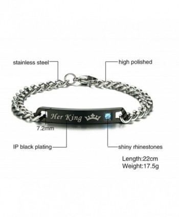 FANSING Valentines Stainless Bracelets Matching