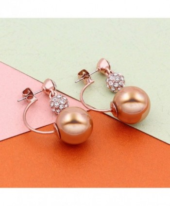 Kemstone Crystal Chocolate Jewelry Earrings in Women's Drop & Dangle Earrings