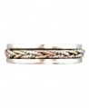 Energy Stone Tri Color Meditation US40 in Women's Band Rings