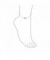 Bling Jewelry Plated Nautical Solitaire in Women's Anklets