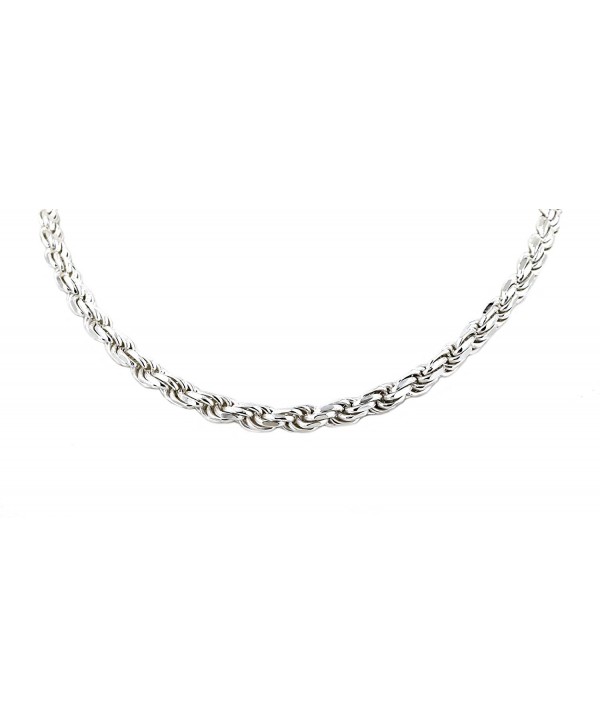 Real Solid 925 Sterling Silver Diamond Cut Rope Chain 2.0mm 16" to 30" (18) - CP12GU4CMX9