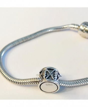 Jovana Sterling Silver European Bracelet in Women's Charms & Charm Bracelets