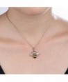 Susenstone Women Rose Pendant Necklace