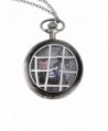 Nightmare Before Christmas Lock Shock & Barrel Pocket Watch Pendant Necklace - C1127SA13AZ