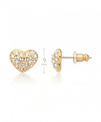 Alana Plated Earrings Swarovski Crystals in Women's Stud Earrings