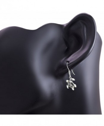 Oxidized Sterling Filigree Dangling Earrings in Women's Drop & Dangle Earrings
