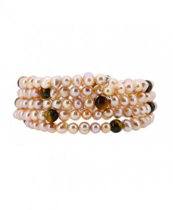 Freshwater Cultured Pearls Simulated Bracelet