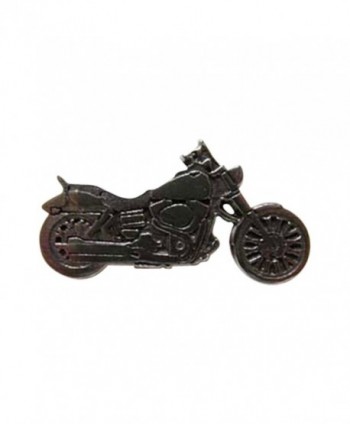 Creative Pewter Designs- Pewter Motorcycle Lapel Pin Brooch- Antiqued Finish- A243 - CX122XID9X3