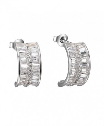 Kissyan 925 Sterling Silver Earrings 1.6 Inch Length for Women - CP12EERJQK1