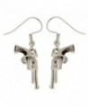 100% Nickel Free! Gun Earrings- Quality Made in USA! A GirlPROPS Exclusive! - CH114O67FFV