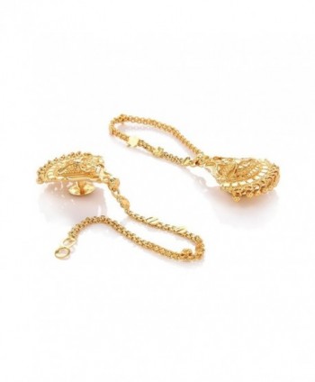 GoldNera Traditional Bollywood Classic Earrings