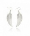DDLBiz New Hot Fashion Women girls Jewelry Rhinestone Angel Wings Earrings - CF126I5HTND