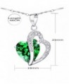 MABELLA Gemstone Simulated Sterling Necklace